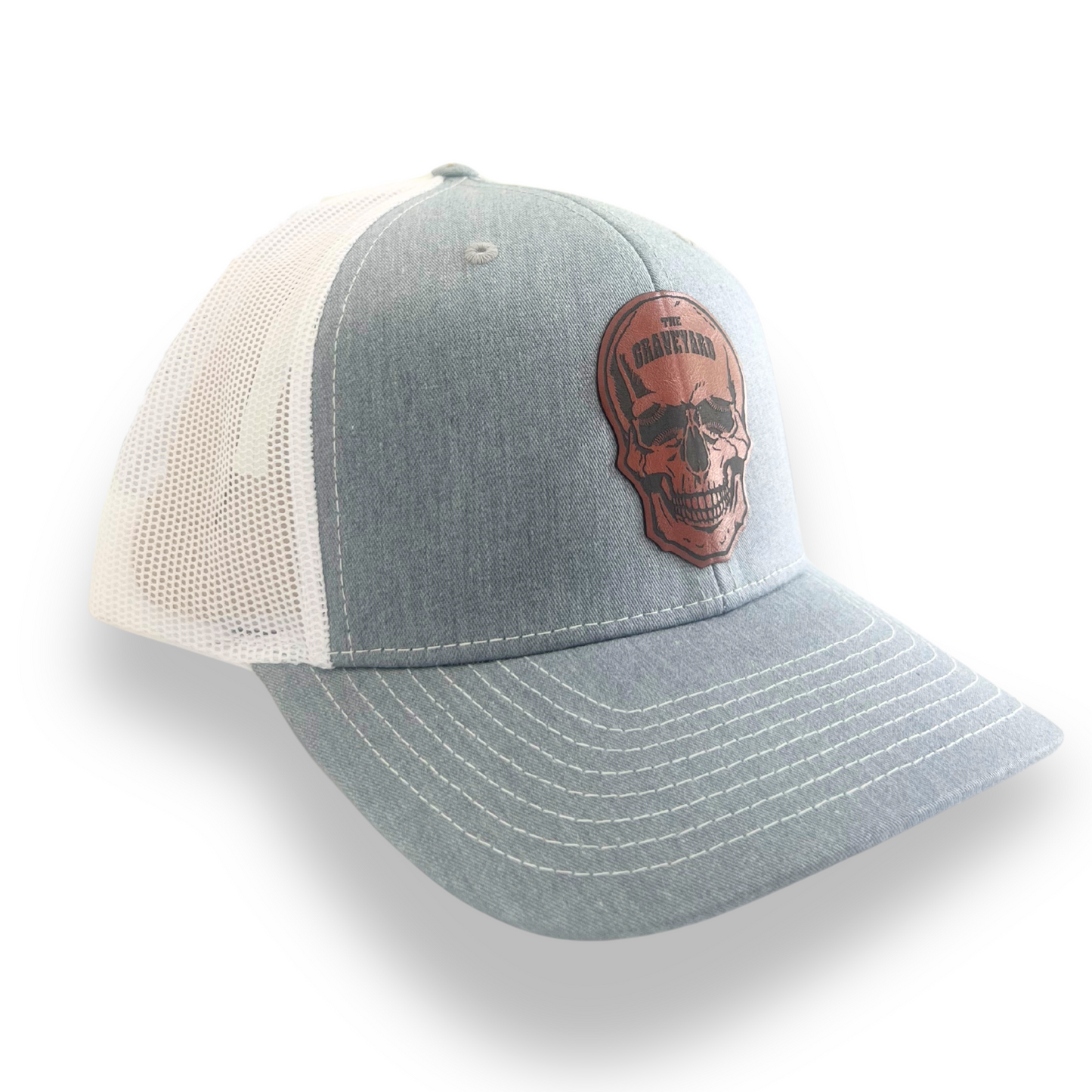 Graveyard Trucker Hat gray/white