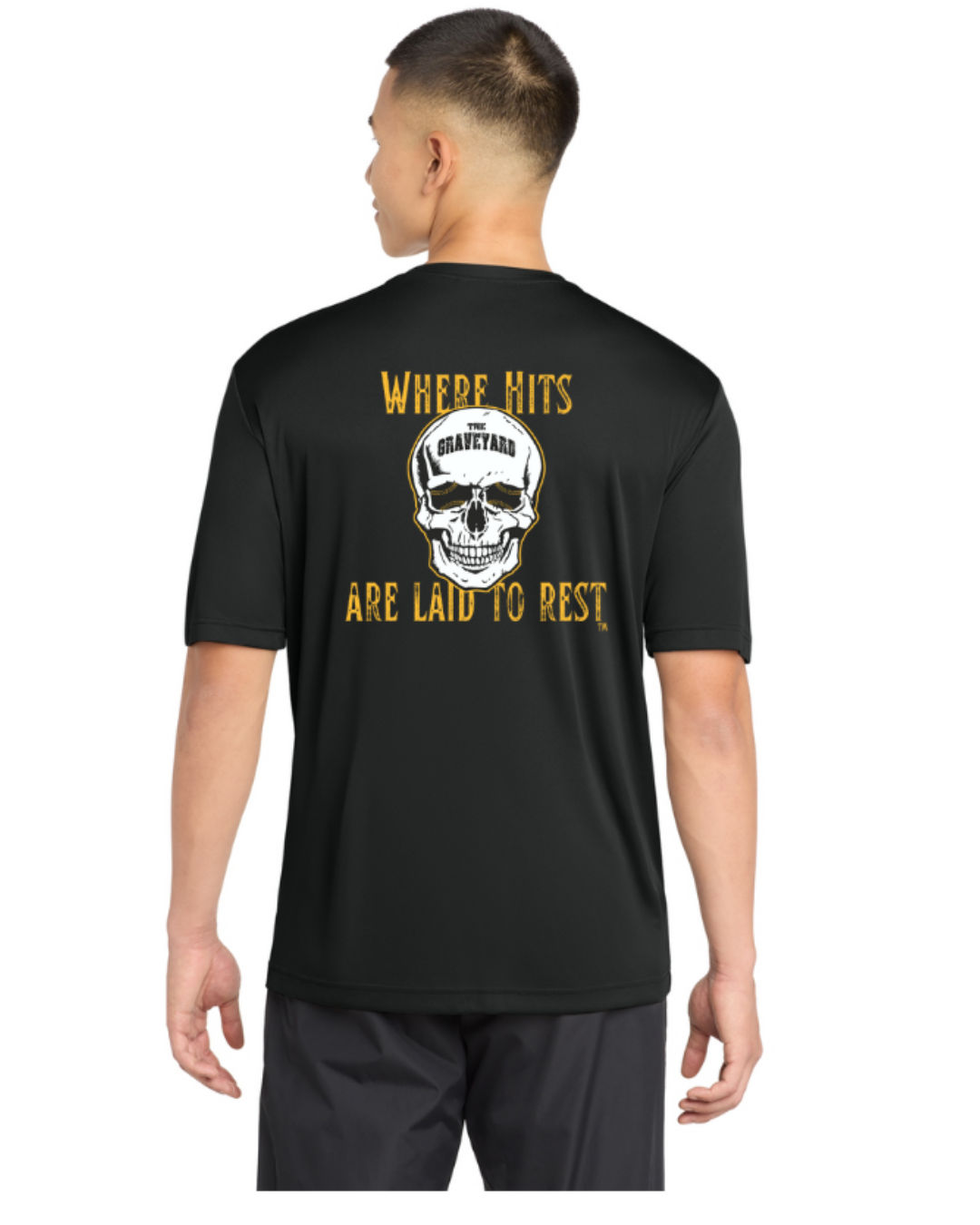 Graveyard Black/Gold Dri Fit T-shirt
