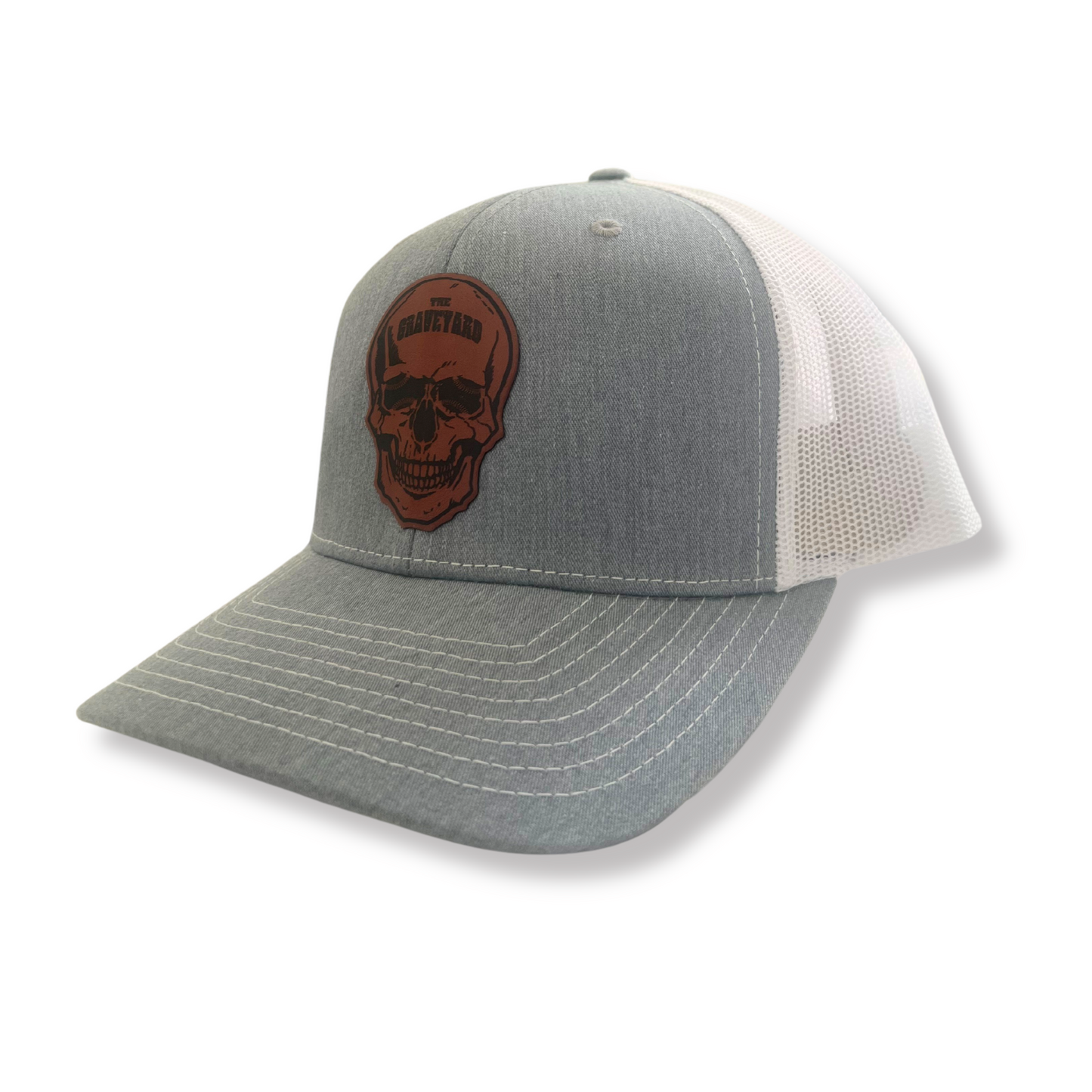 Graveyard Trucker Hat gray/white