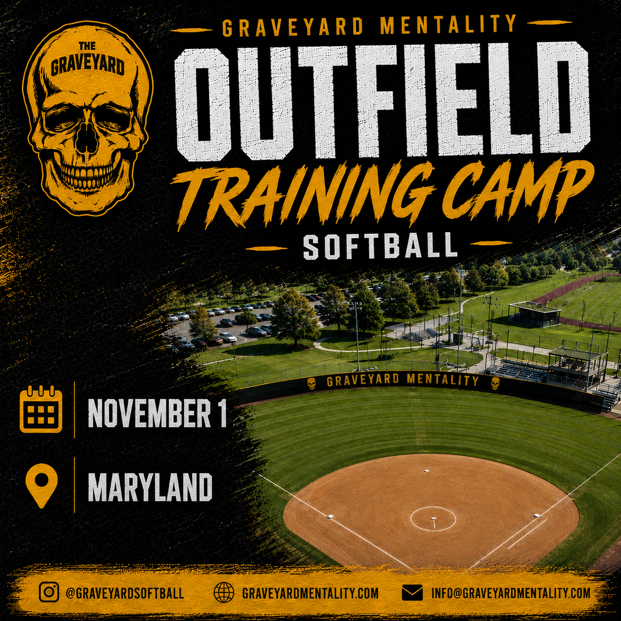 November 1, 2026 | 30 SPOTS LEFT | SOFTBALL