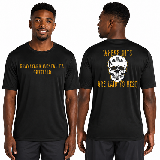 Graveyard Black/Gold Dri Fit T-shirt
