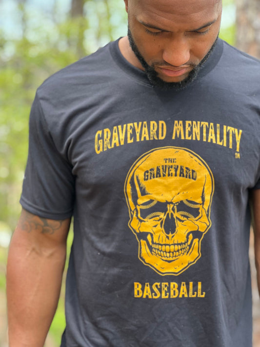 Graveyard Black/Gold T Shirt